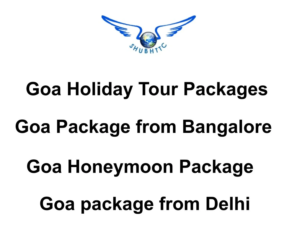 goa holiday tour packages