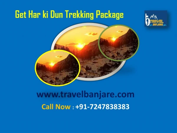 Get Har ki Dun Trekking Package at Travel Banjare
