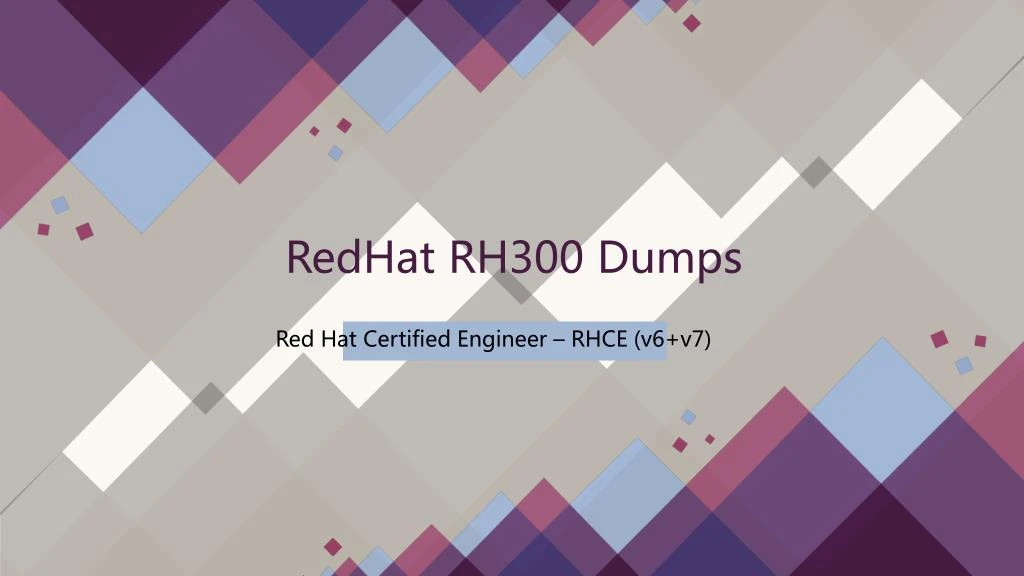 redhat rh300 dumps