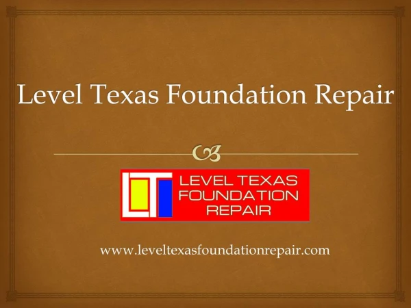 Foundation Repair Services Texas