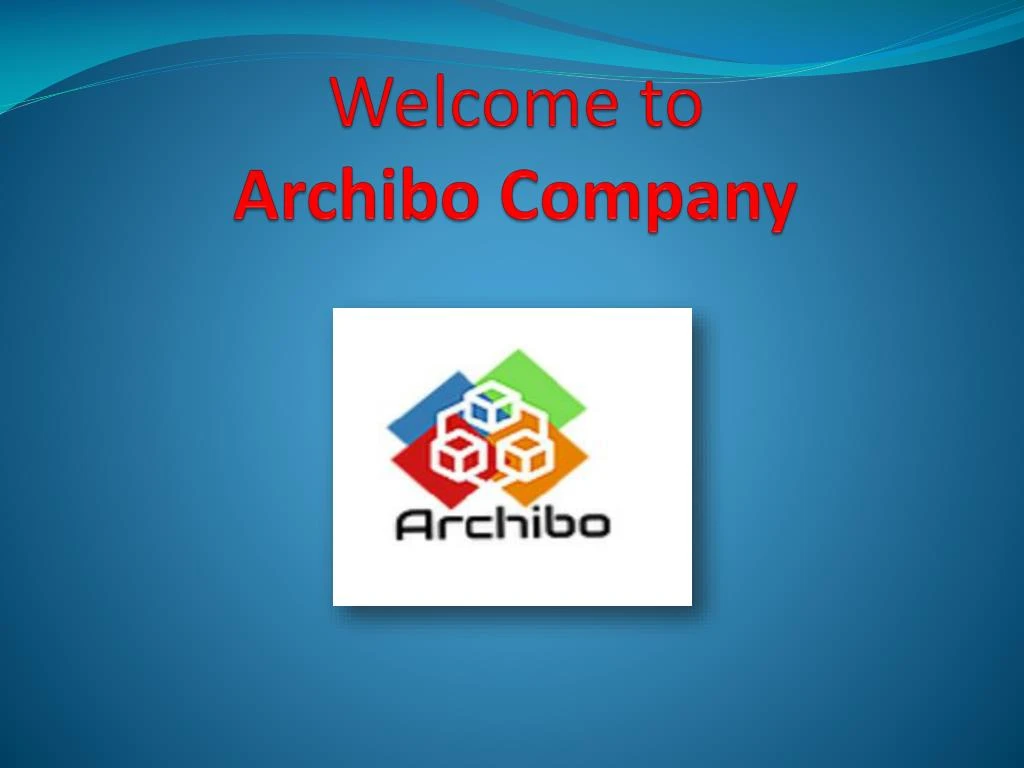welcome to archibo company