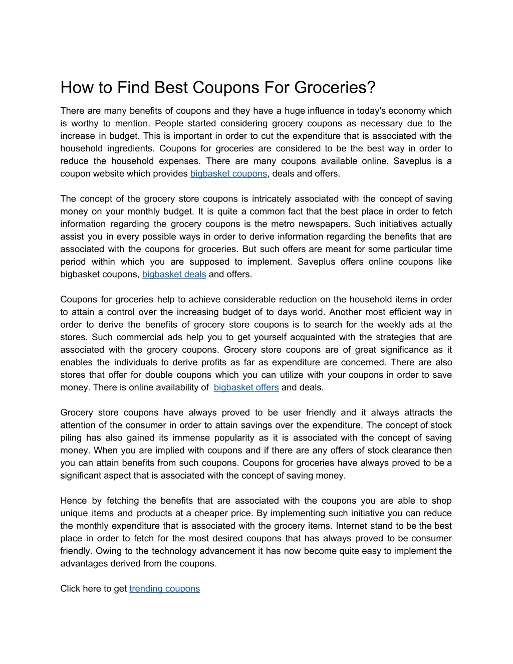 how to find best coupons for groceries