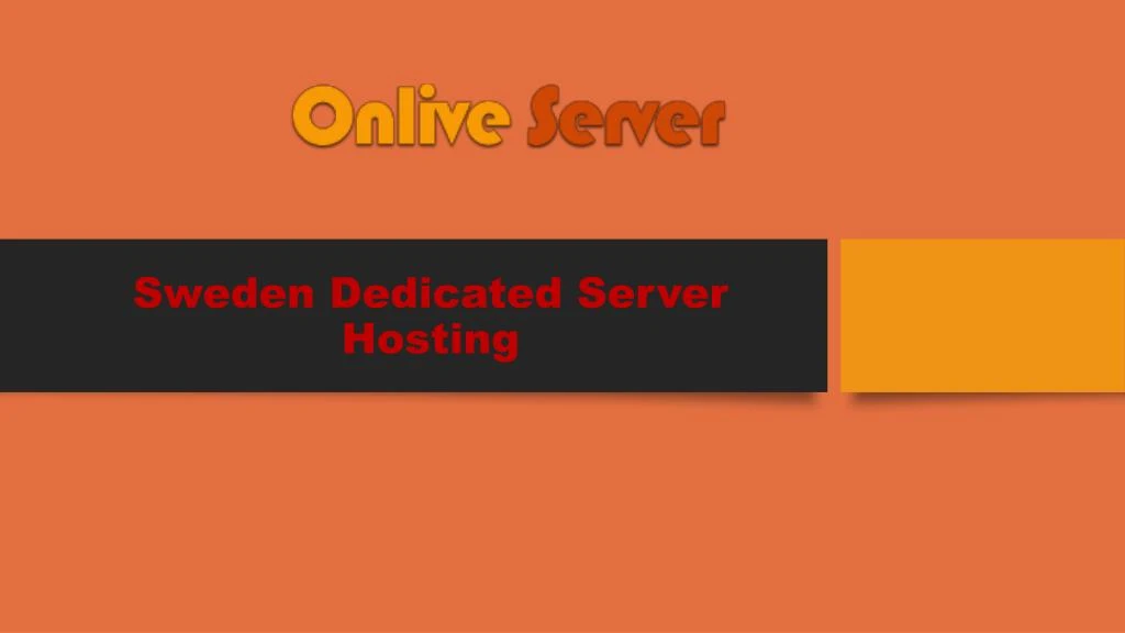sweden dedicated server hosting