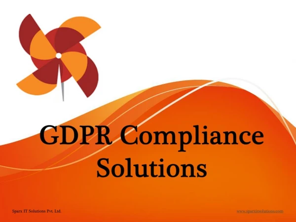 Sparx IT Solutions Offers GDPR Compliance Guidelines For Business Data Security