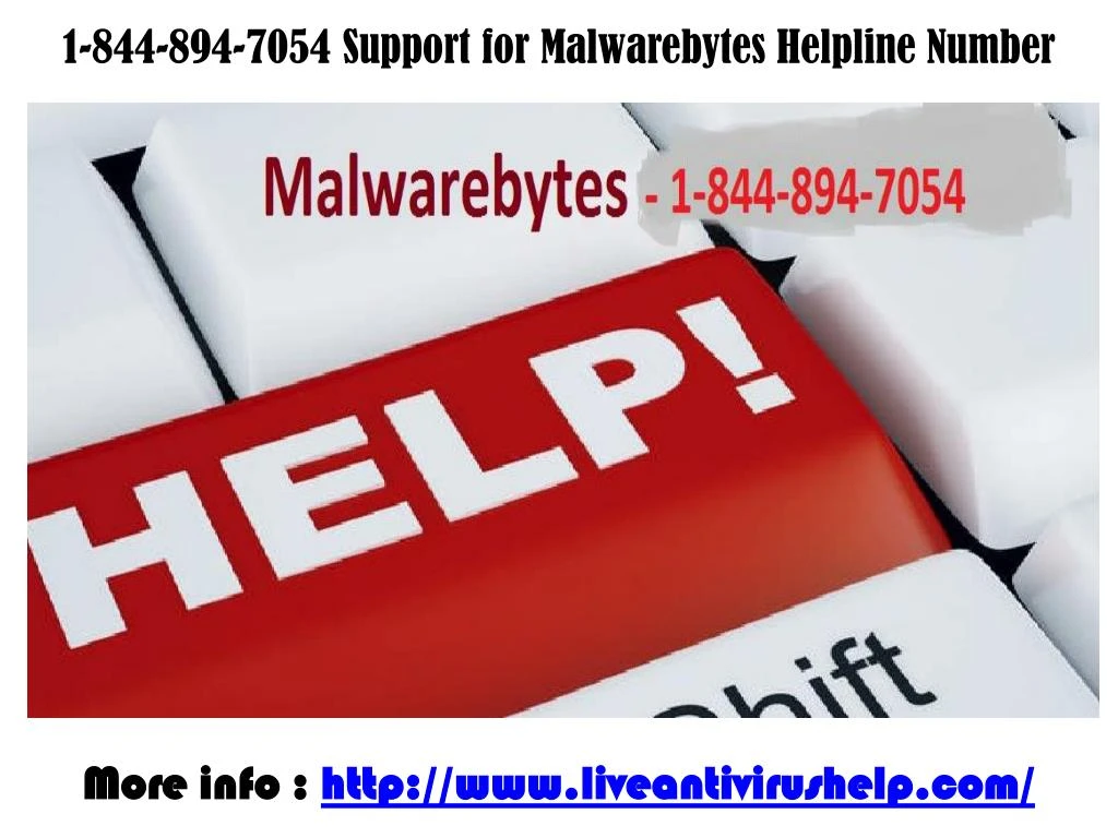 1 844 894 7054 support for malwarebytes helpline number