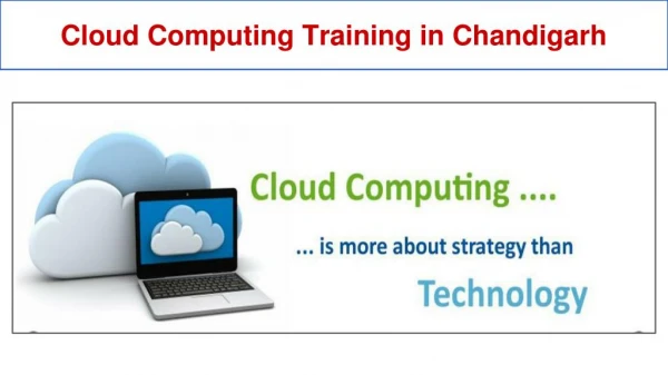 Cloud computing training in chandigarh