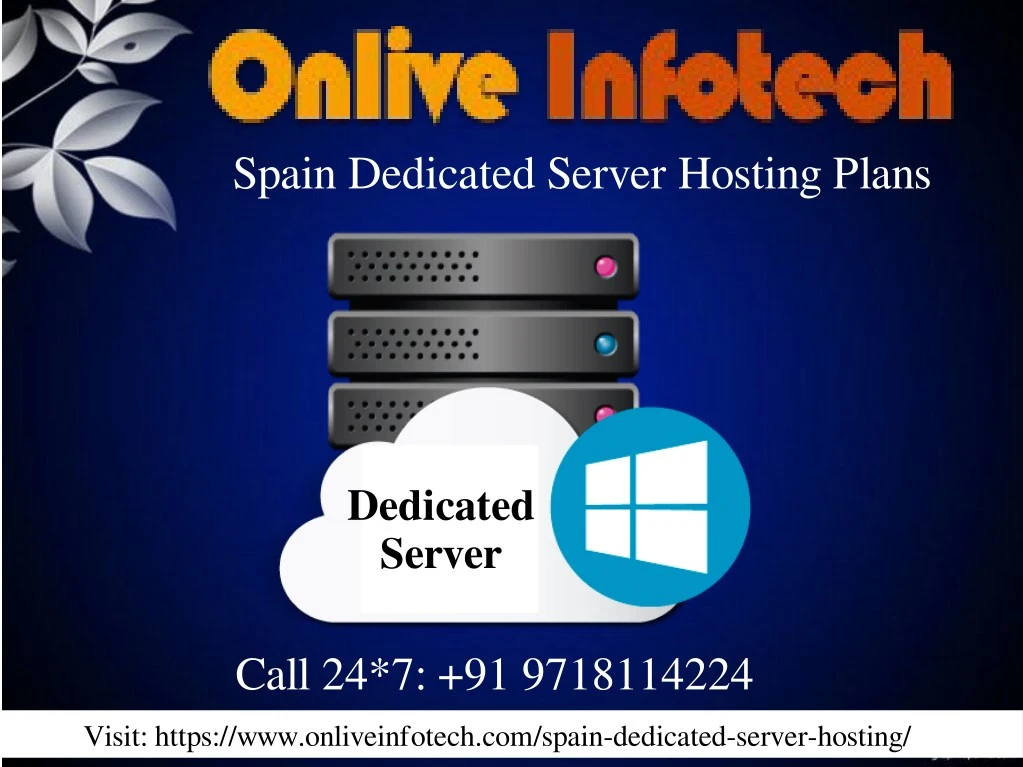 spain dedicated server hosting plans