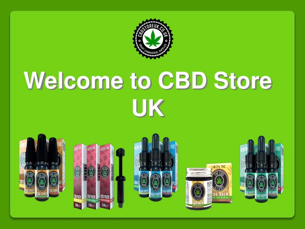 welcome to cbd store uk