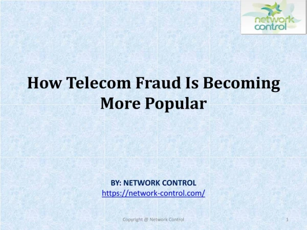 How Telecom Fraud Is Becoming More Popular