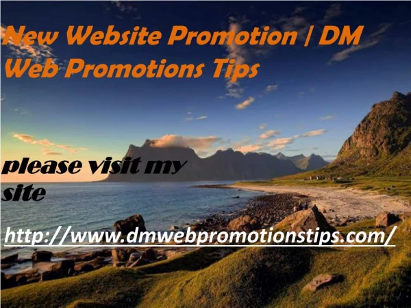 http www dmwebpromotionstips com