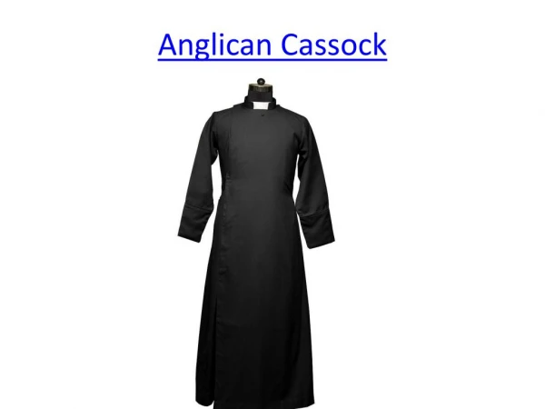 Anglican Cassock - PSG Vestments