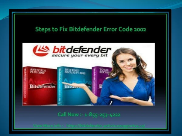Steps to Fix Bitdefender Error Code 2002