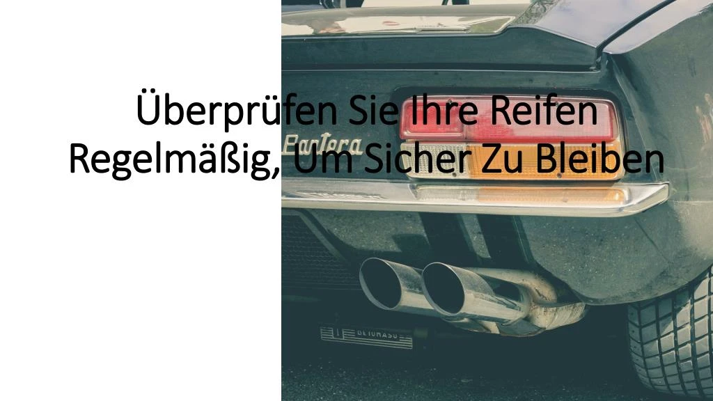 berpr fen sie ihre reifen regelm ig um sicher zu bleiben