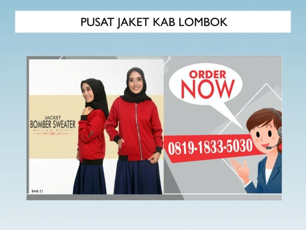 0819-1833-5030 | Agen Jaket Wanita Siap Kirim Ke Lembar Kabupaten Lombok