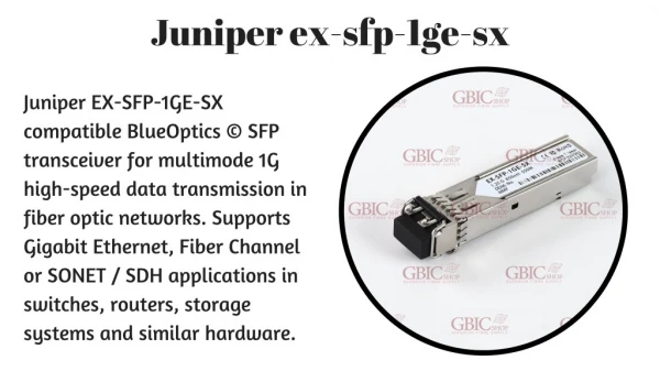 JUNIPER EX-SFP-1GE-SX