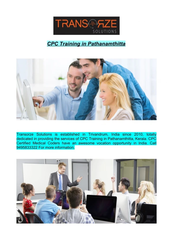 CPC Training in Pathanamthitta