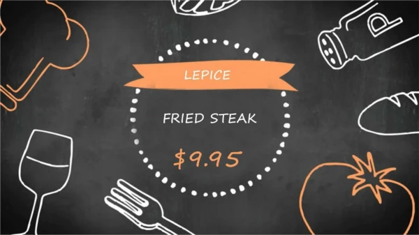 Fried Steak - Lepice
