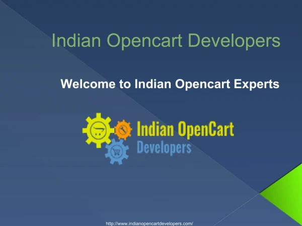 PDF of Indian Opencart Developers
