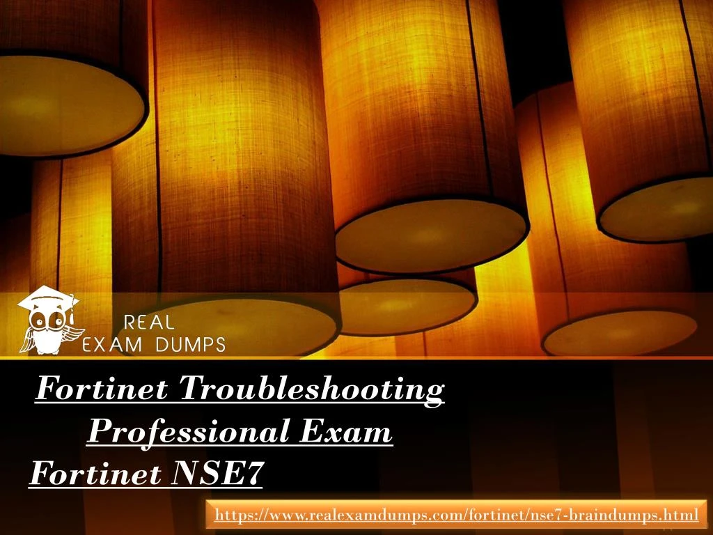 fortinet troubleshooting professional exam