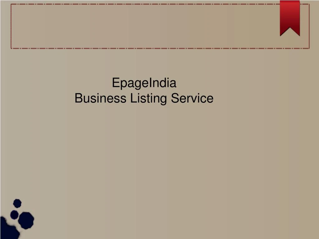 epageindia business listing service