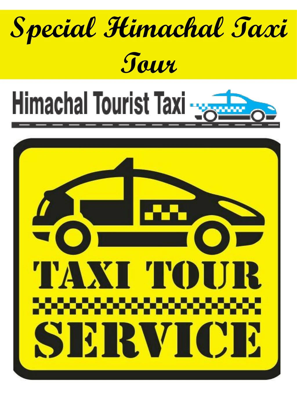 special himachal taxi tour