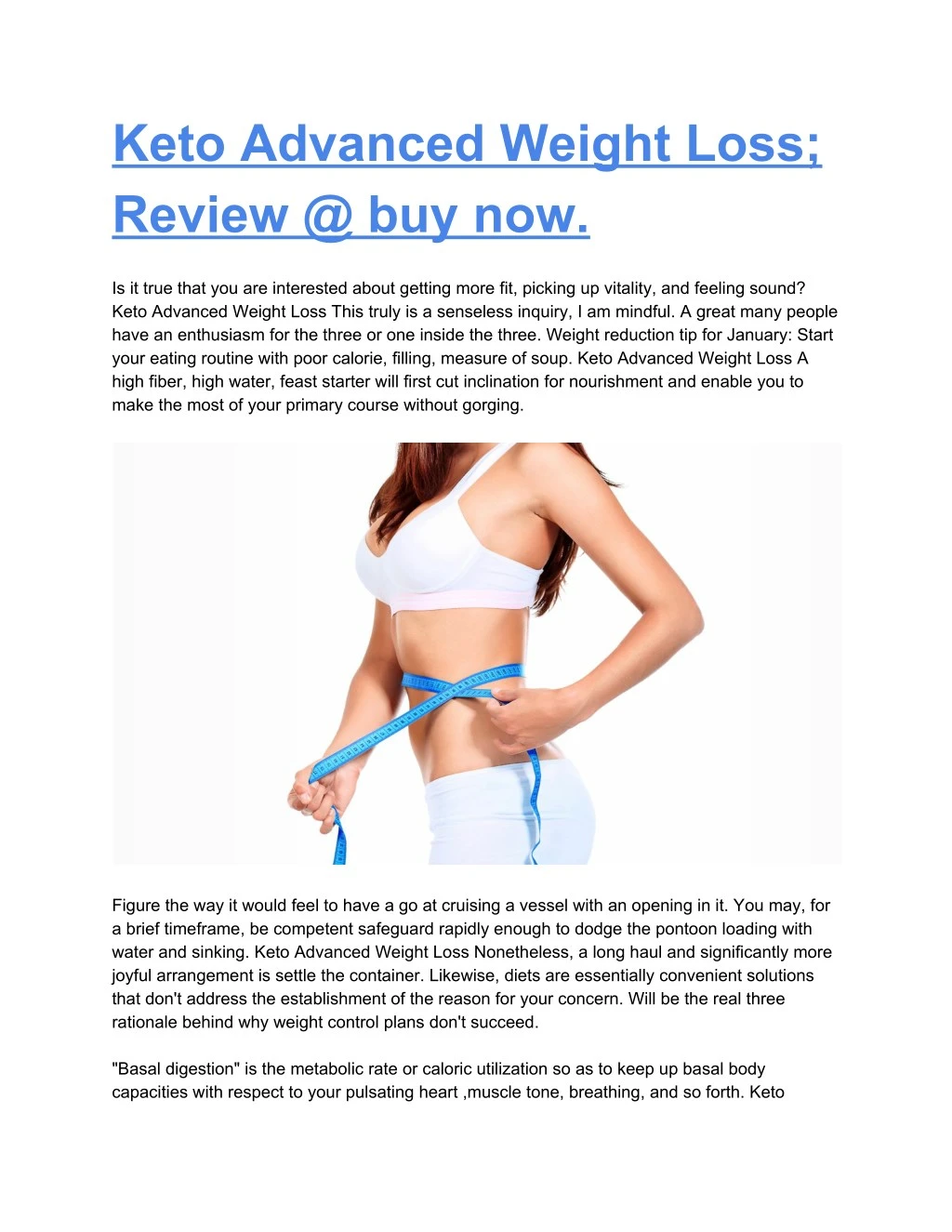 keto advanced weight loss review @ buy now