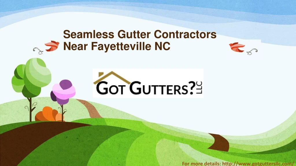 seamless gutter contractors near fayetteville nc