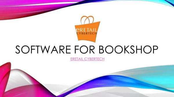 Software for bookshop