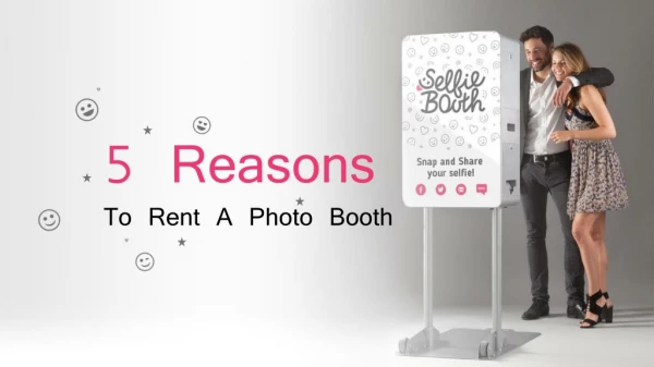 Rent A Photo Booth | Selfieboothco.com