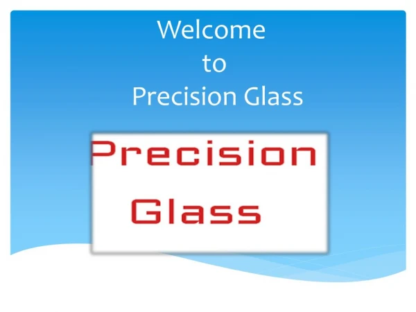 Glass Repair Shop Staten Island, NYC | Precision Glass