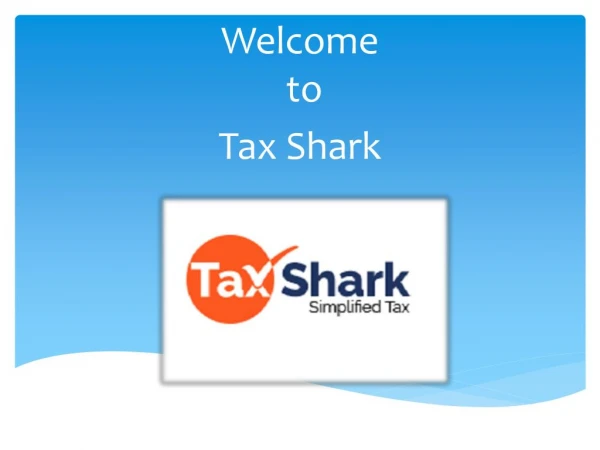 Get Simplified Personal Tax Return Online Australia from Taxshark
