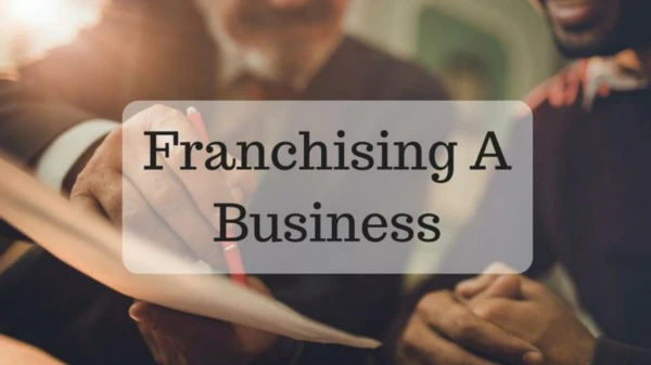 Guide to Franchise A Business