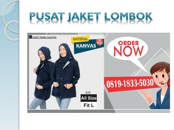 0819-1833-5030 | Agen Jaket Wanita Siap Kirim Ke Montong Gading Kabupaten Lombok