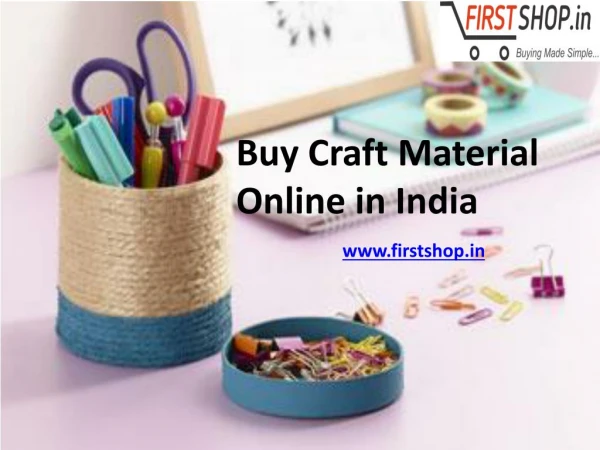 Best craft material online in india