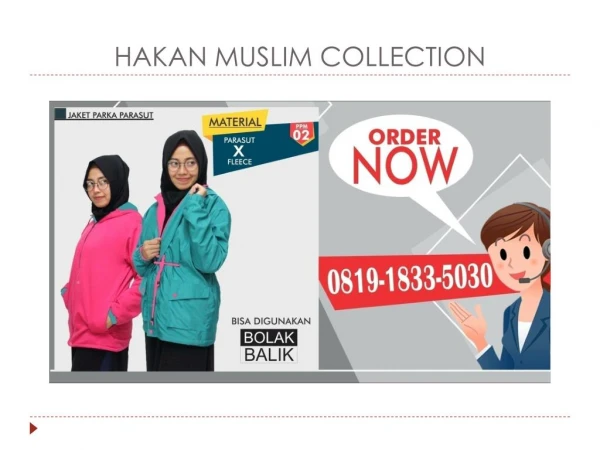 0819-1833-5030 | Produsen Jaket Muslimah Siap Kirim Ke Montong Gading Kabupaten Lombok