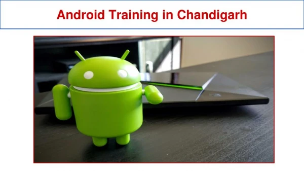 Android Training in chandigarh