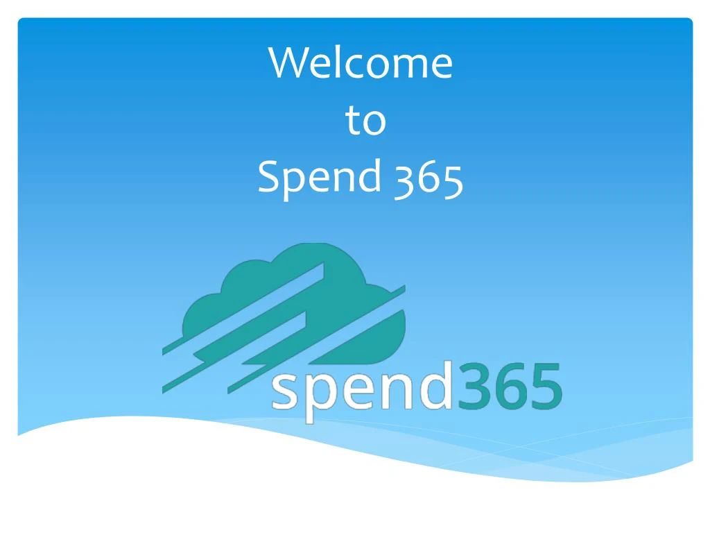 welcome to spend 365