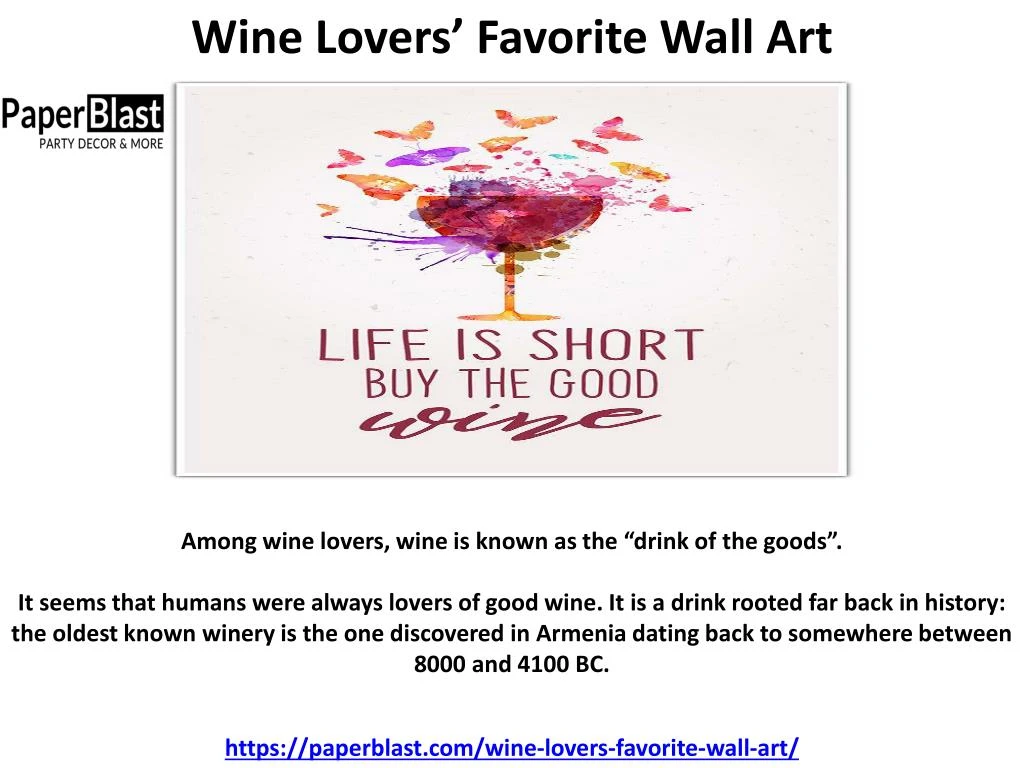 wine lovers favorite wall art