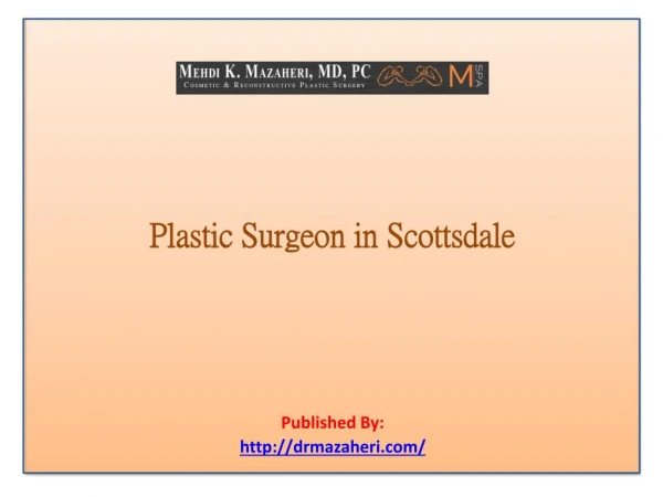 Plastic Surgeon in Scottsdale