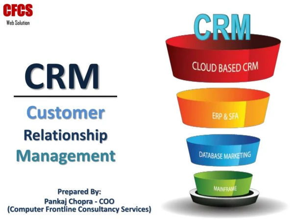 Customer relationship management System