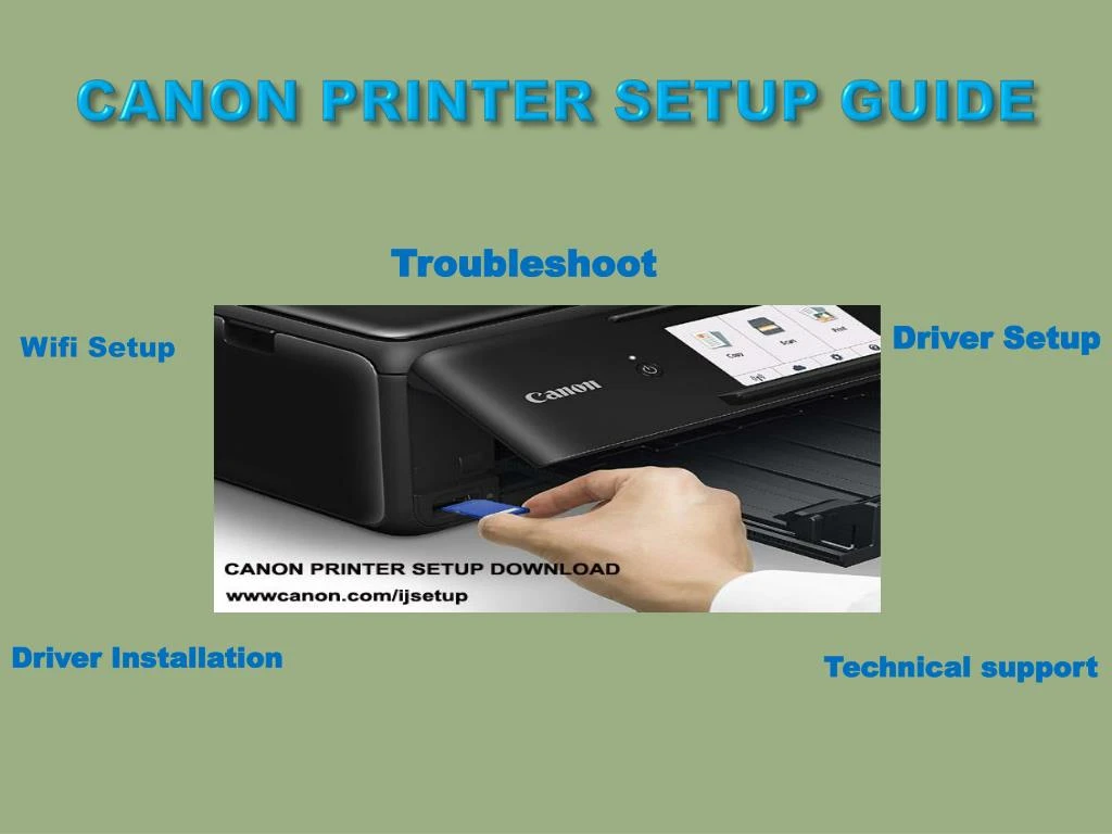 canon printer setup guide