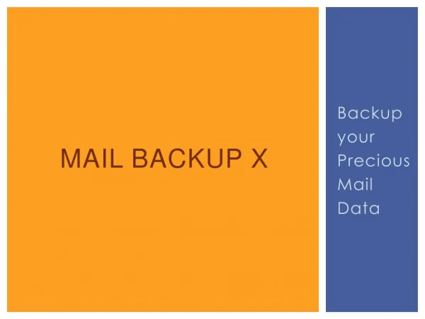 Backup Apple Mail Folders