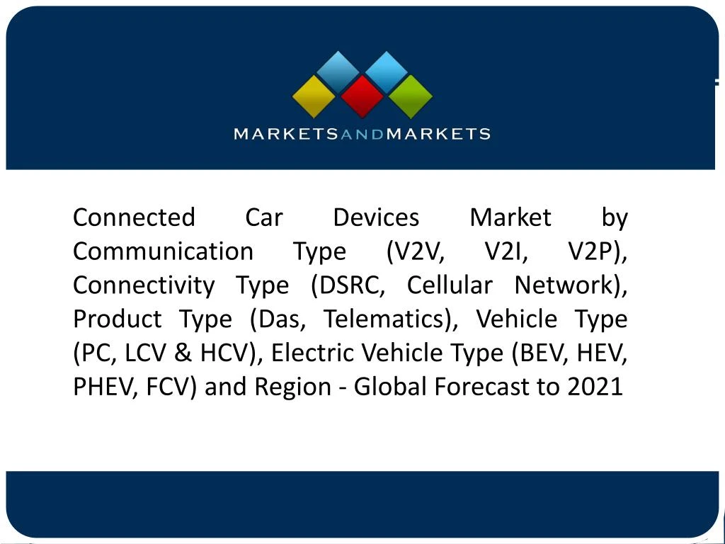 connected car devices market by communication