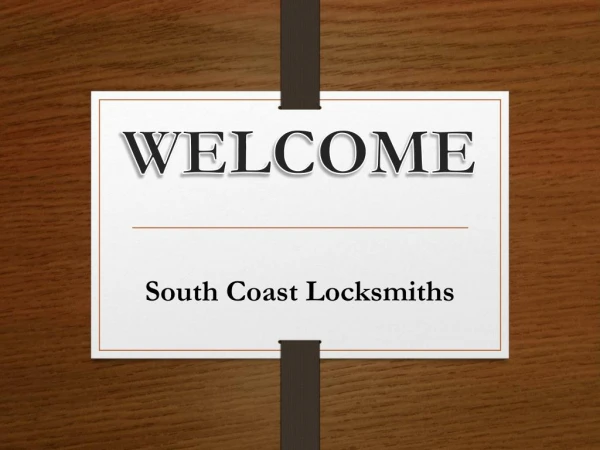 Looking for Emergency Locksmith in Wollongong