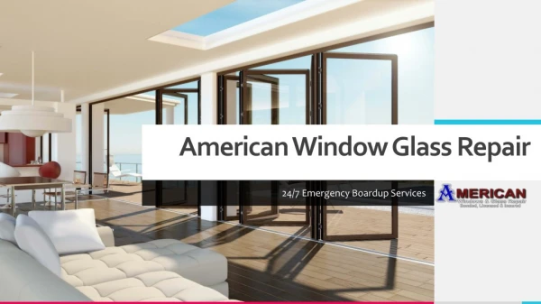 24/7 Residential and Commercial Glass Repair Services | Call on 703-679-0077