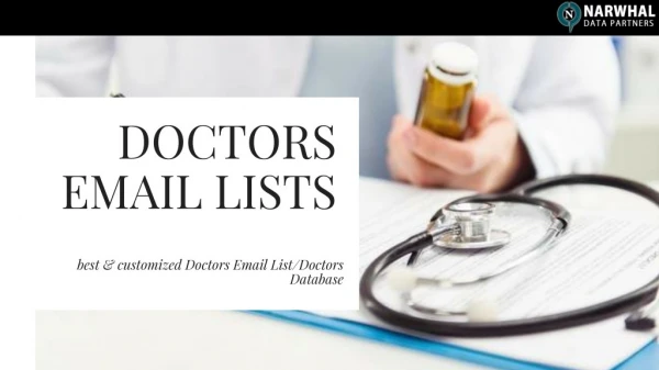 Doctors Email List