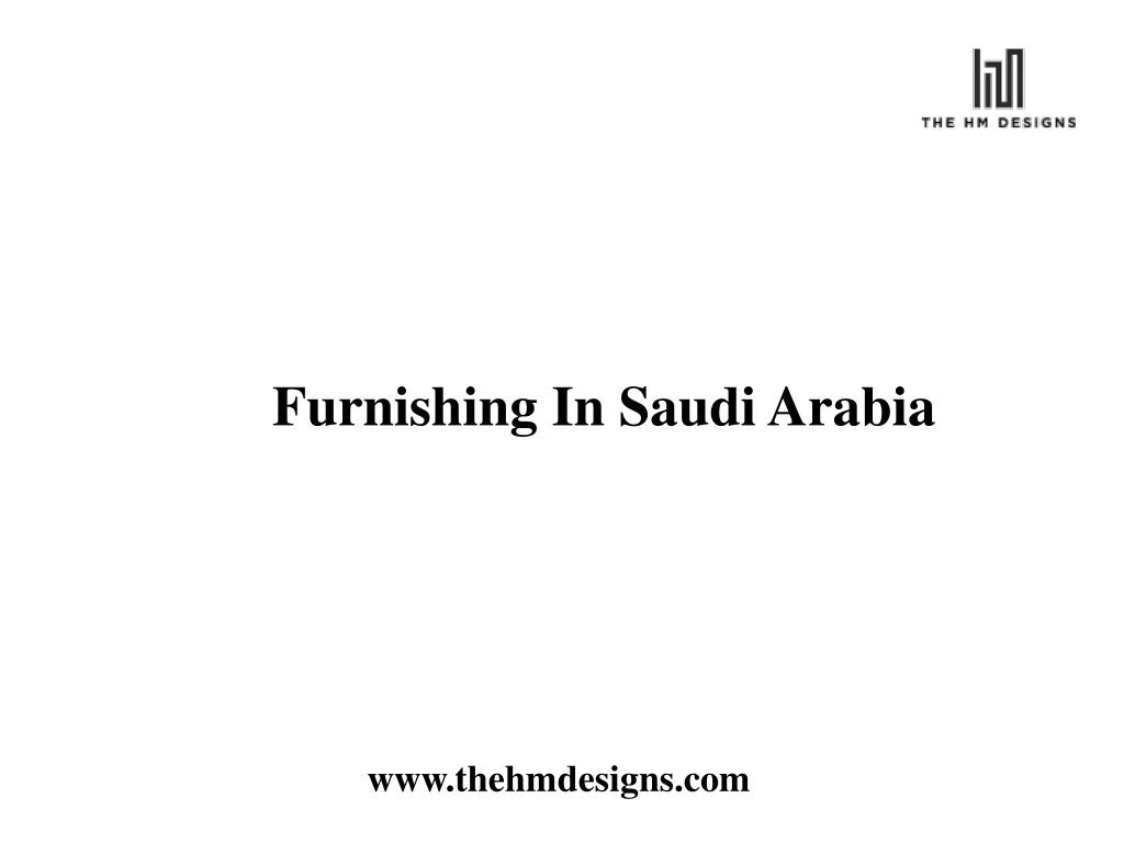 furnishing in saudi arabia