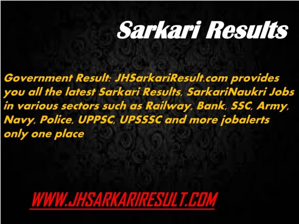 sarkari results