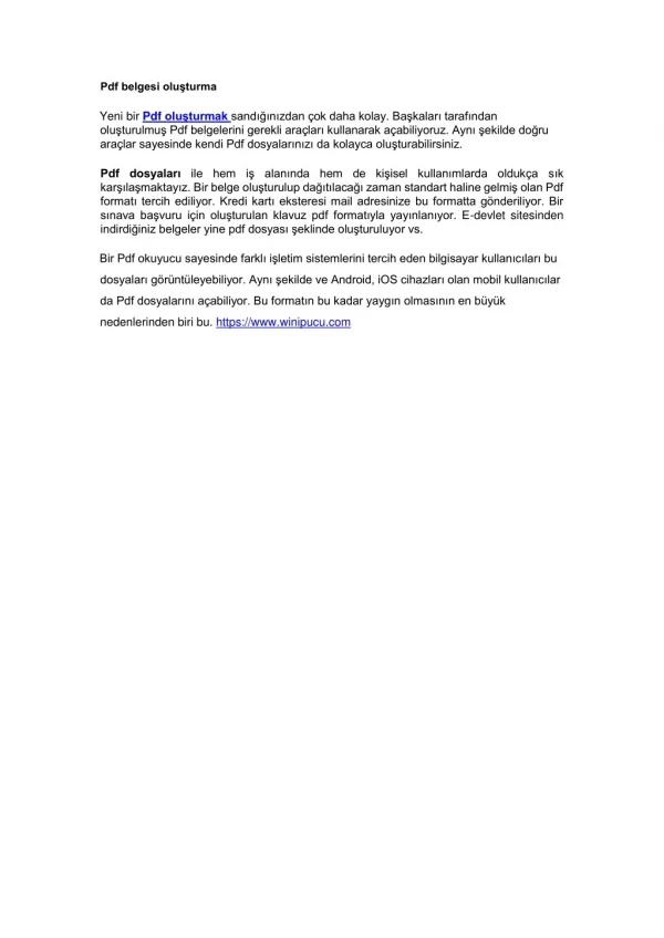 pdf belgesi olu turma