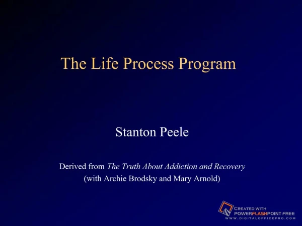 The Life Process Program